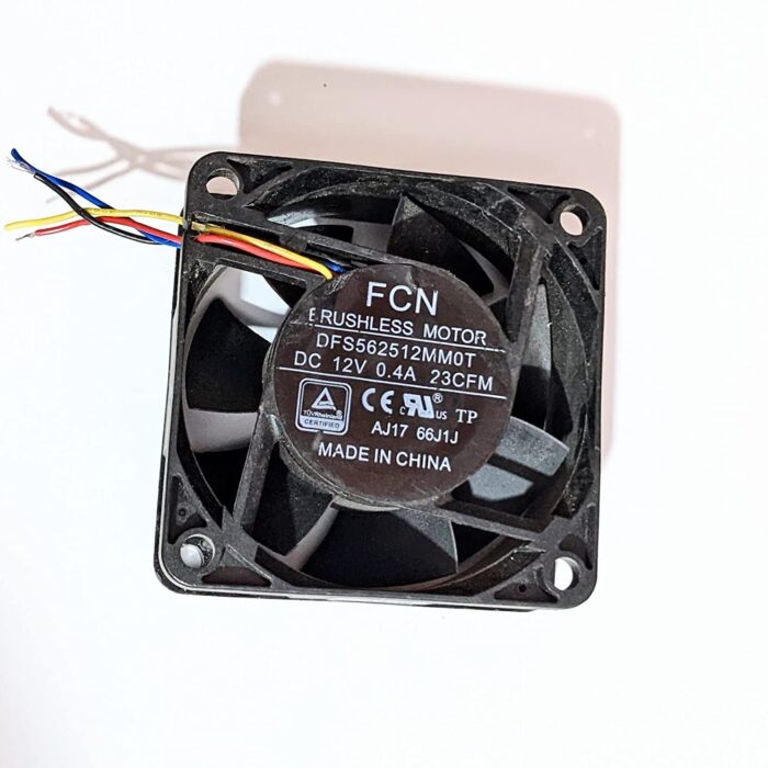 PGSA2Z FCN DFS562512MM0T 12V 0.4A 4-Wire AM0T Cooling Fan 60x60x25mm
