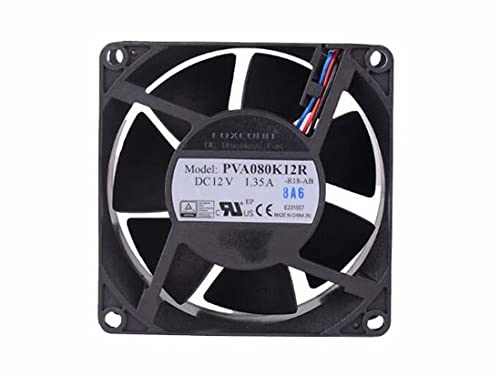 PGSA2Z Foxconn PVA080K12R 12V 1.35A, 80x80x38mm Server-Square Fan