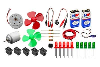 PGSA2Z Electronics Science Project Kit – 30 Component DIY Materials Kit for Students & Hobbyists