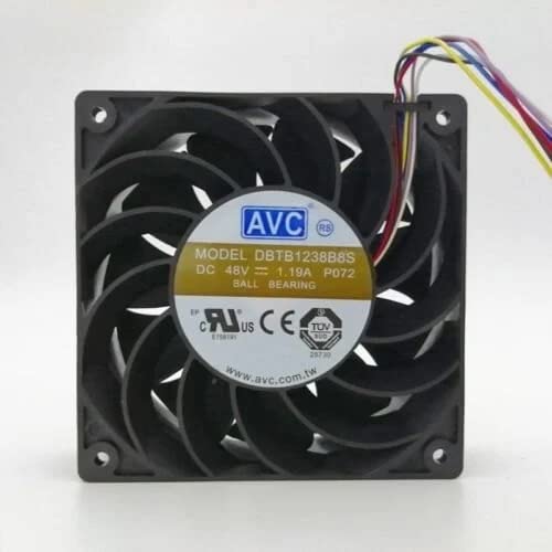 48V 1.19A 120X120X38MM 4 WIRE DBTB1238B8S