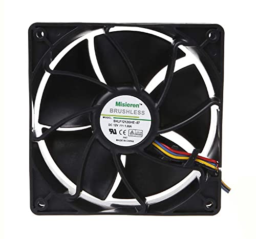 PGSA2Z Nidec 12CM 12038 12V 1.85A V12E12BS1B5-07 PWM high-speed Cooling fan