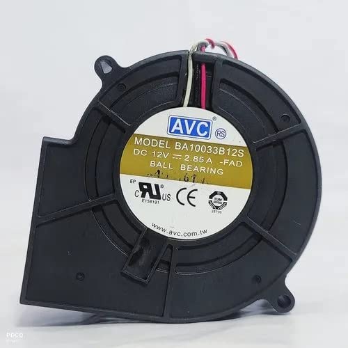 PGSA2Z 12V 2.85A 97×97×33mm 3 WIRE BA10033B12S AVC