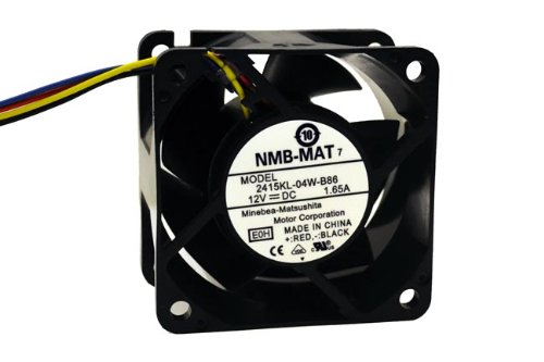 PGSA2Z NMB-MAT 2415KL-04W-B86-E0H DC 12V 1.65A 11000RPM 60x60x38 mm Air cooling fan