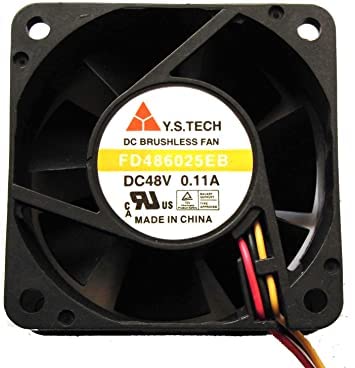 PGSA2Z For FD486025EB Y.S.TECH 6025 60mm DC 48V 0.11A4,300RPM 25.4CFM axial cooling fan