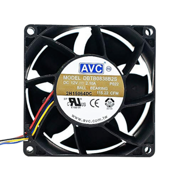 PGSA2Z® AVC DBTB0838B2S 8CM 2.10A 12V 80 * 80 * 38mm Axial High Speed Air Cooling Fan (11000 RPM)