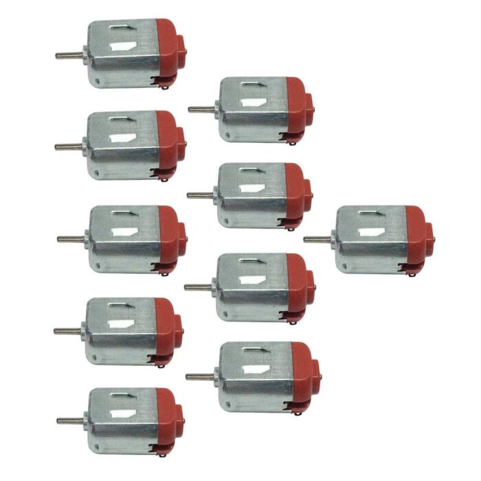 PGSA2Z® Small Motor Dc 3-9v Ultra High Speed DIY Hobby Remote Control Toy Car 10pcs.