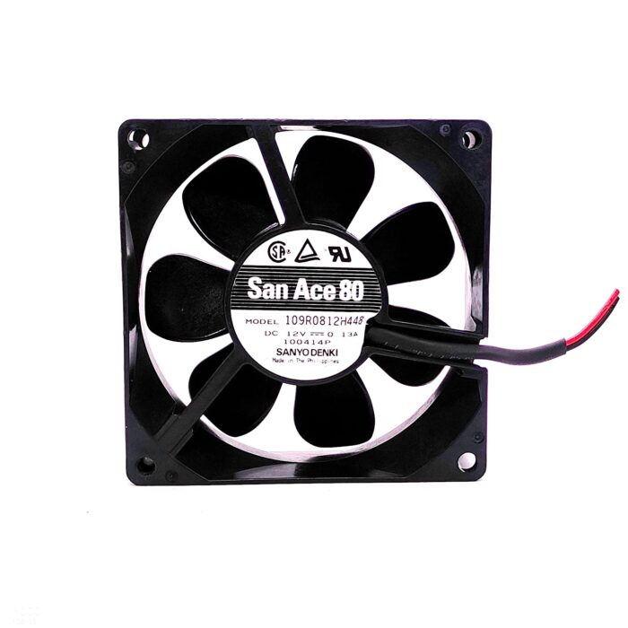 PGSA2Z 109R0812H448 Size 80* 80* 25mm DC12V 0.13A 3000 RPM Brushless Air Cooling Fan