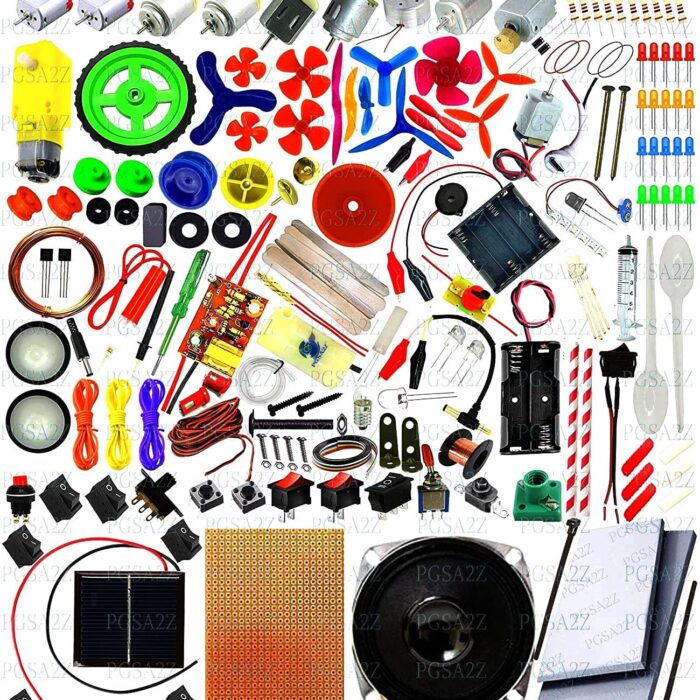 PGSA2Z® Electronic Super-Advanced Starter Kit Ideal Students School Engineering Projects Models Rc Toys Science Projects Kit for DIY, Etc (Kt0011))-Multi-Color