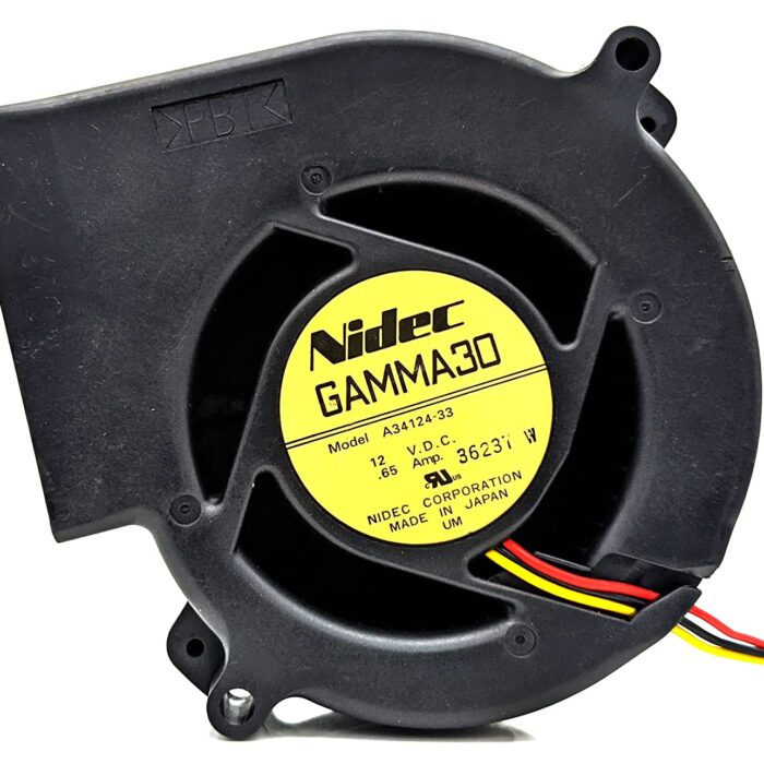 PGSA2Z®  A34124-33 Size 97X94X33mm DC12V 0.65A 3900 RPM Brushless Air Cooling Blower Fan