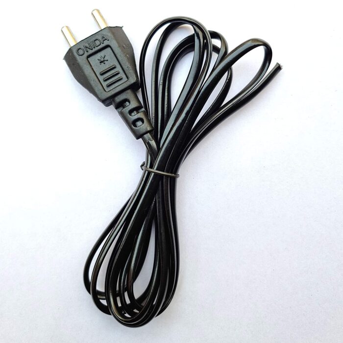 PGSA2Z® Power Cable 2-core With Injected Euro-power Plug, Other Side Open Cable End, 5mm Stripped And Tin-plated