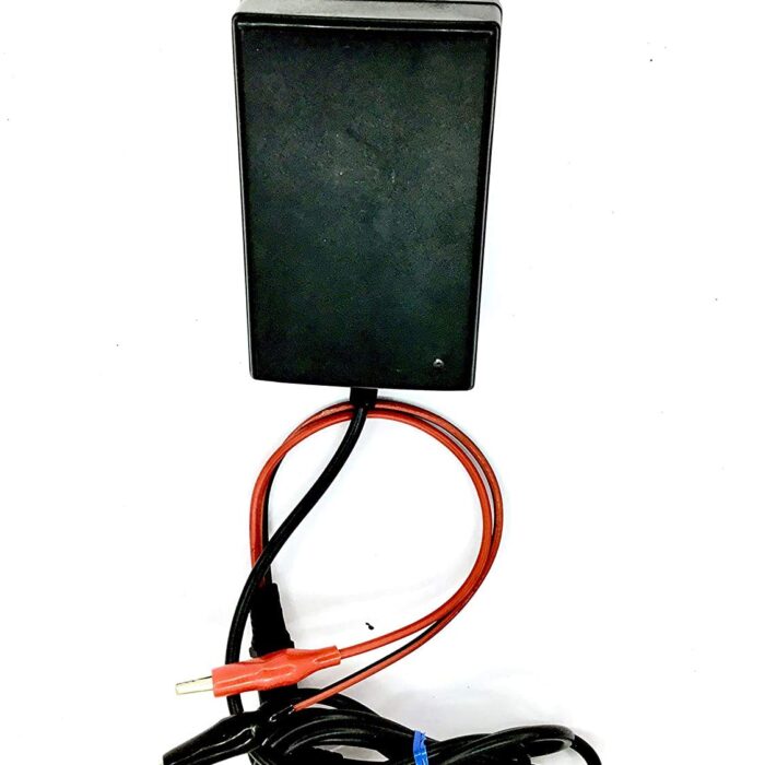 PGSA2Z AC DC 12V 1 Amp Power Charger Adapter with Alligator Crocodile Clip