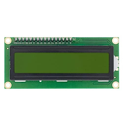 PGSA2Z LCD1602 Parallel LCD Display Yellow Backlight