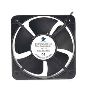 8 Inch (200mm) High Speed Brushless DC Ventilation Cooling Fan for Welding Machine – Big Airflow, 12V36V
