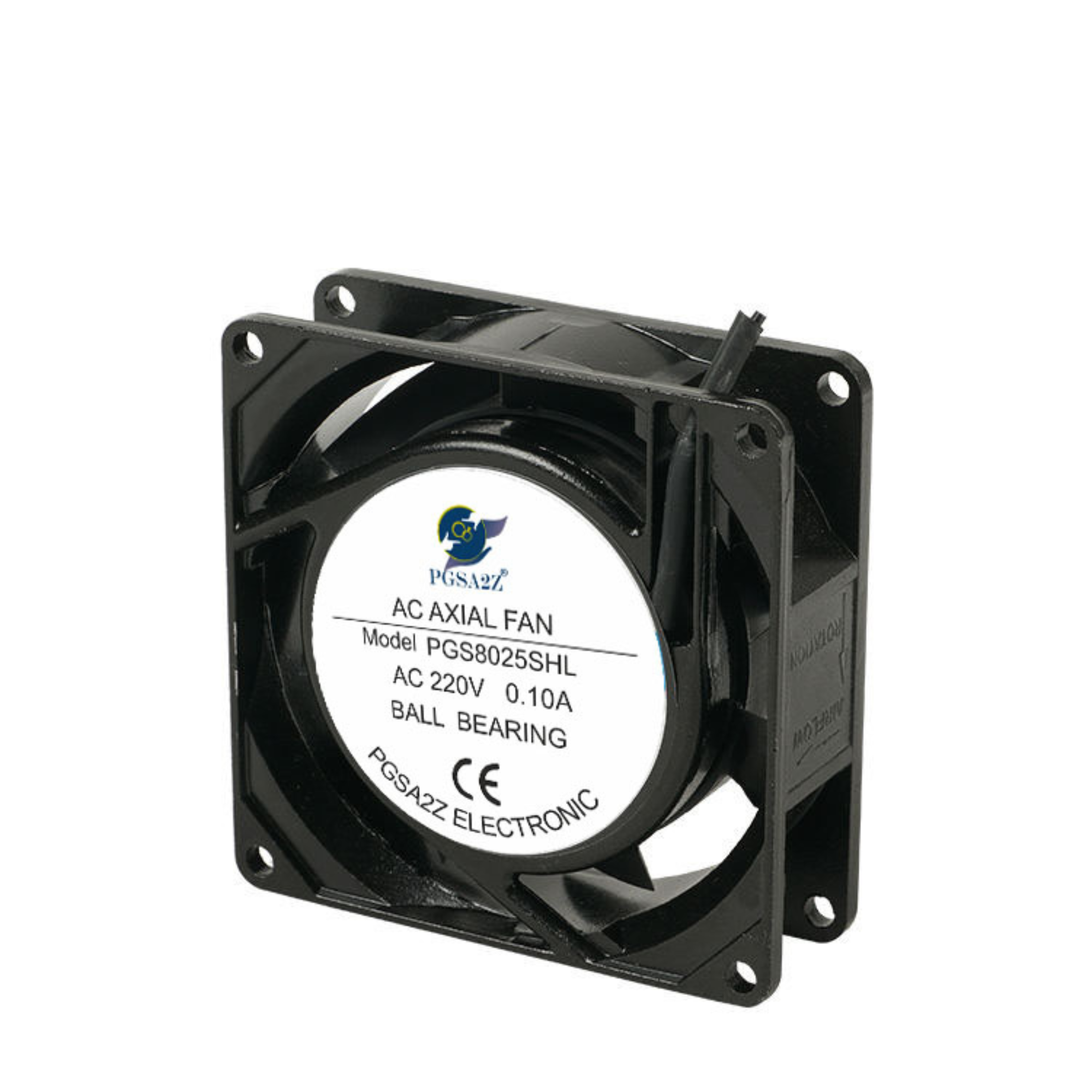 110V 220V 80mm AC Axial Cooling Fan – 80×80×25mm, 5060Hz, 2600 RPM, Low Noise - Image 2
