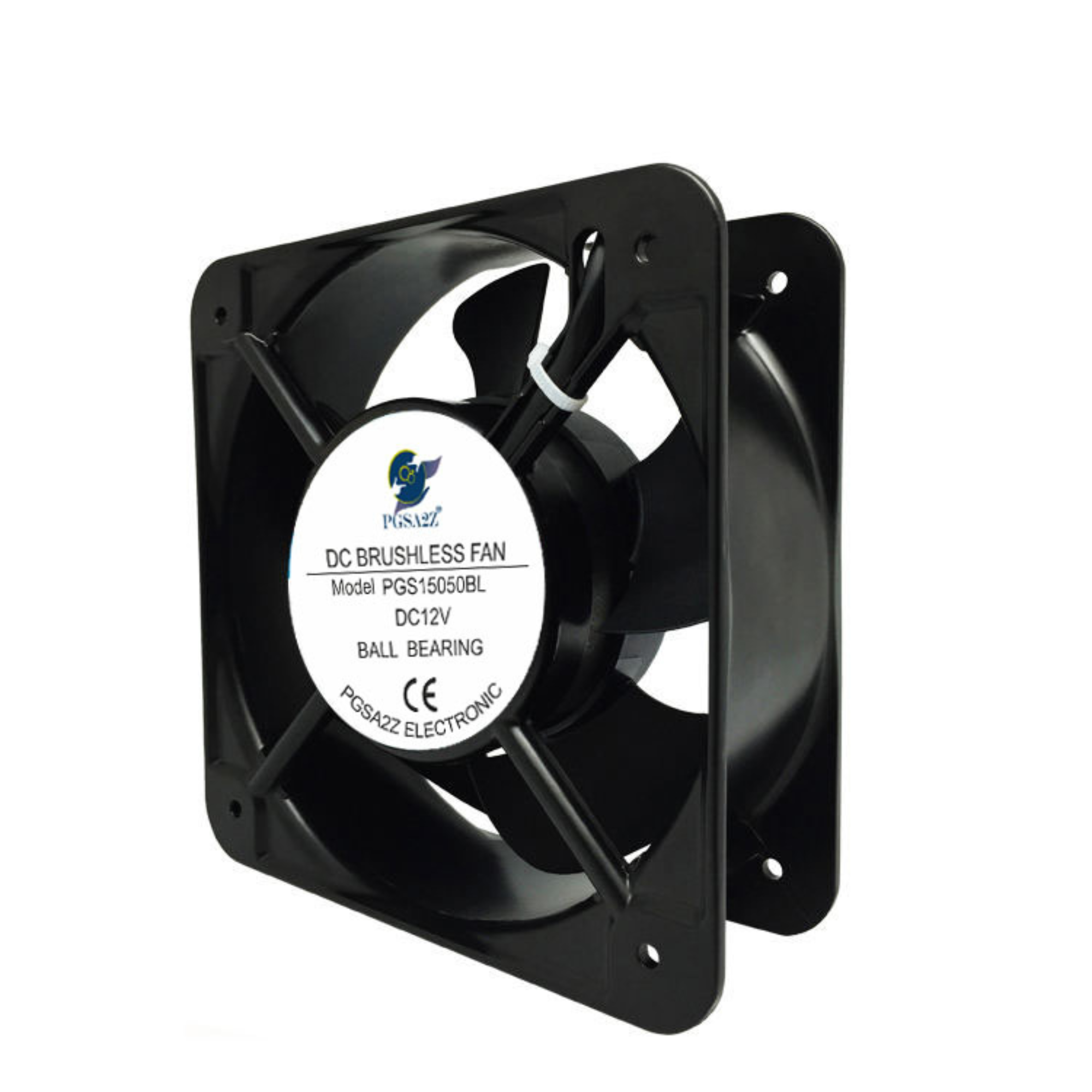 15050 DC Brushless Cooling Fan (12–48V, IP55, PWM) - Image 3