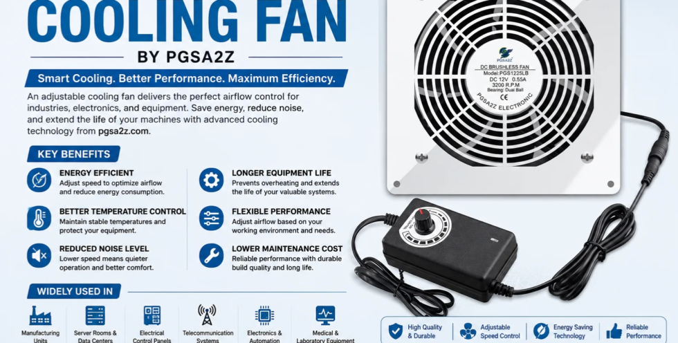 Adjustable Cooling Fan